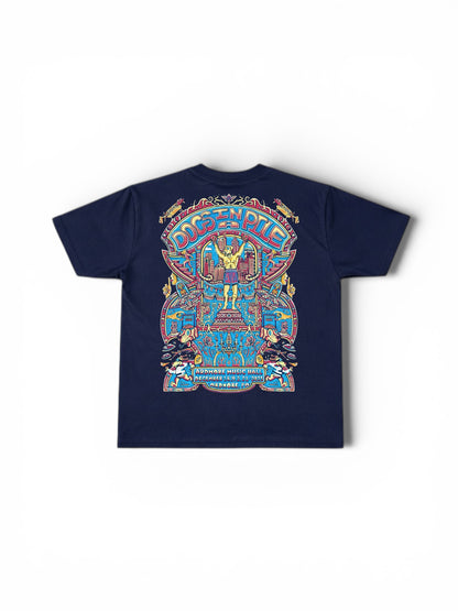 Blazed "Metropolis" Heavyweight Tee - Navy Blue